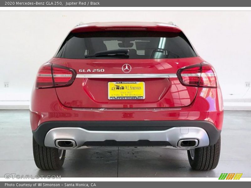 Jupiter Red / Black 2020 Mercedes-Benz GLA 250