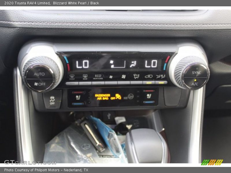 Blizzard White Pearl / Black 2020 Toyota RAV4 Limited