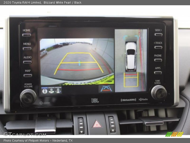 Blizzard White Pearl / Black 2020 Toyota RAV4 Limited