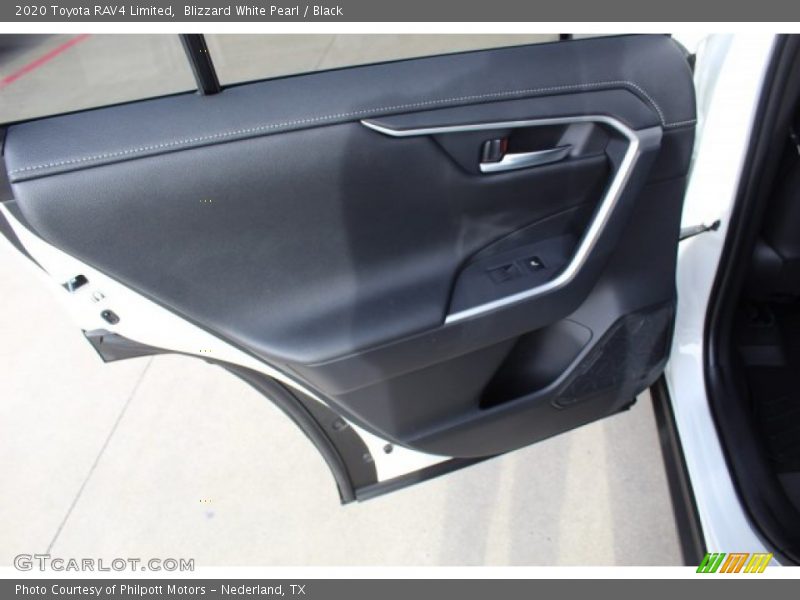 Blizzard White Pearl / Black 2020 Toyota RAV4 Limited