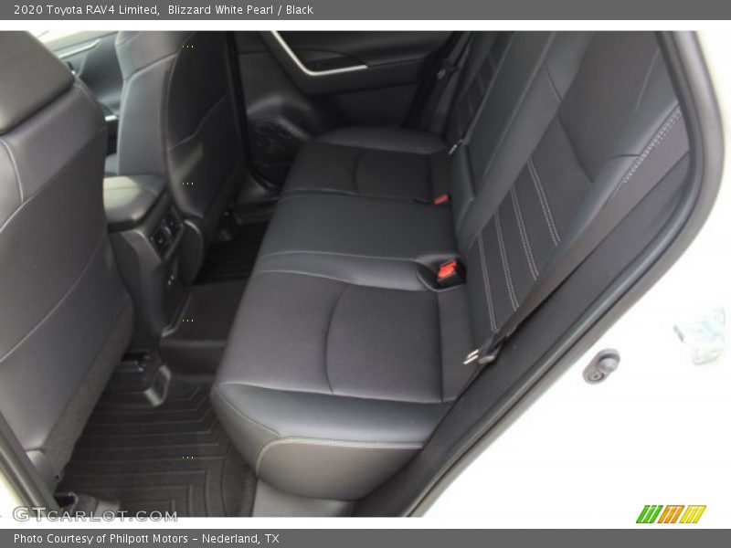 Blizzard White Pearl / Black 2020 Toyota RAV4 Limited