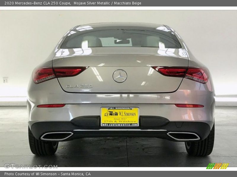 Mojave Silver Metallic / Macchiato Beige 2020 Mercedes-Benz CLA 250 Coupe