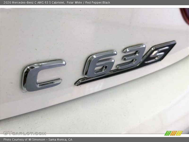  2020 C AMG 63 S Cabriolet Logo