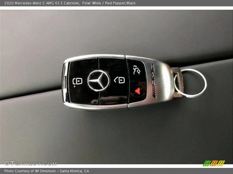 Keys of 2020 C AMG 63 S Cabriolet
