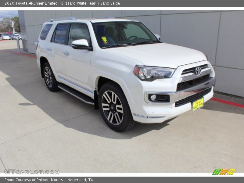 Blizzard White Pearl / Sand Beige 2020 Toyota 4Runner Limited
