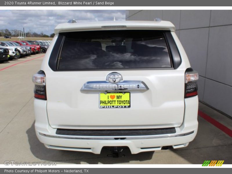 Blizzard White Pearl / Sand Beige 2020 Toyota 4Runner Limited