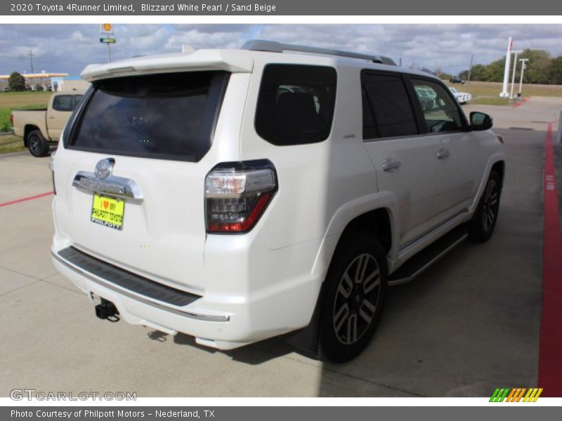 Blizzard White Pearl / Sand Beige 2020 Toyota 4Runner Limited
