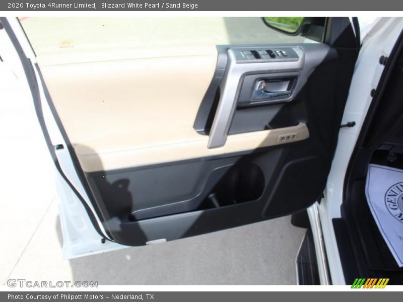 Blizzard White Pearl / Sand Beige 2020 Toyota 4Runner Limited