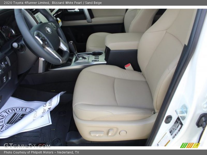 Blizzard White Pearl / Sand Beige 2020 Toyota 4Runner Limited