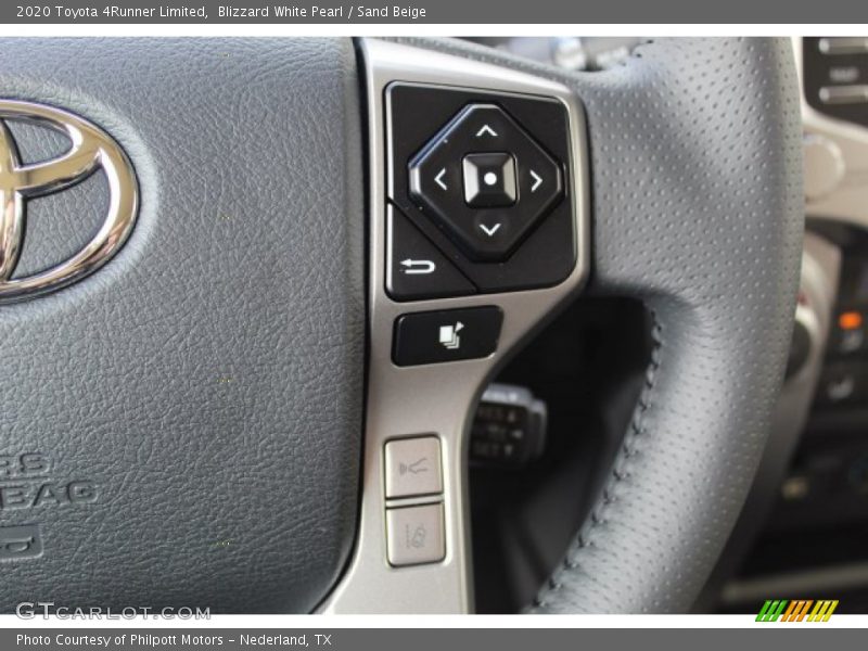 Blizzard White Pearl / Sand Beige 2020 Toyota 4Runner Limited