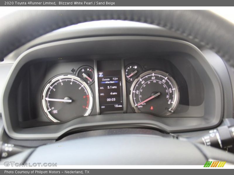 Blizzard White Pearl / Sand Beige 2020 Toyota 4Runner Limited