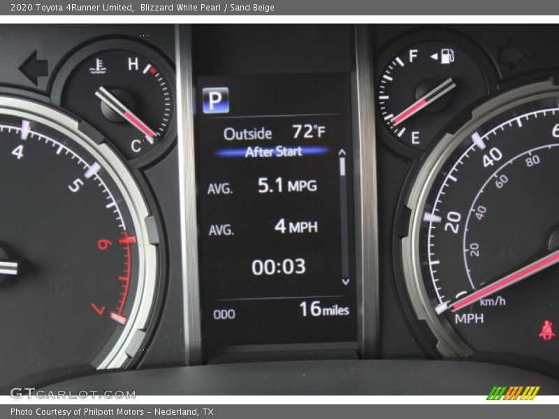 Blizzard White Pearl / Sand Beige 2020 Toyota 4Runner Limited