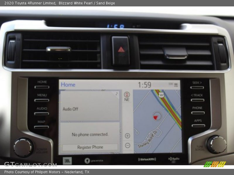 Blizzard White Pearl / Sand Beige 2020 Toyota 4Runner Limited