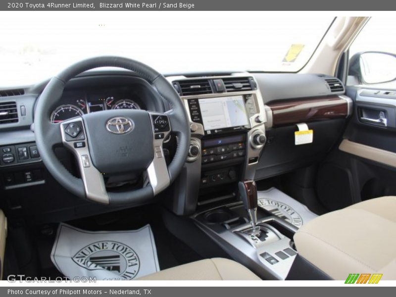 Blizzard White Pearl / Sand Beige 2020 Toyota 4Runner Limited