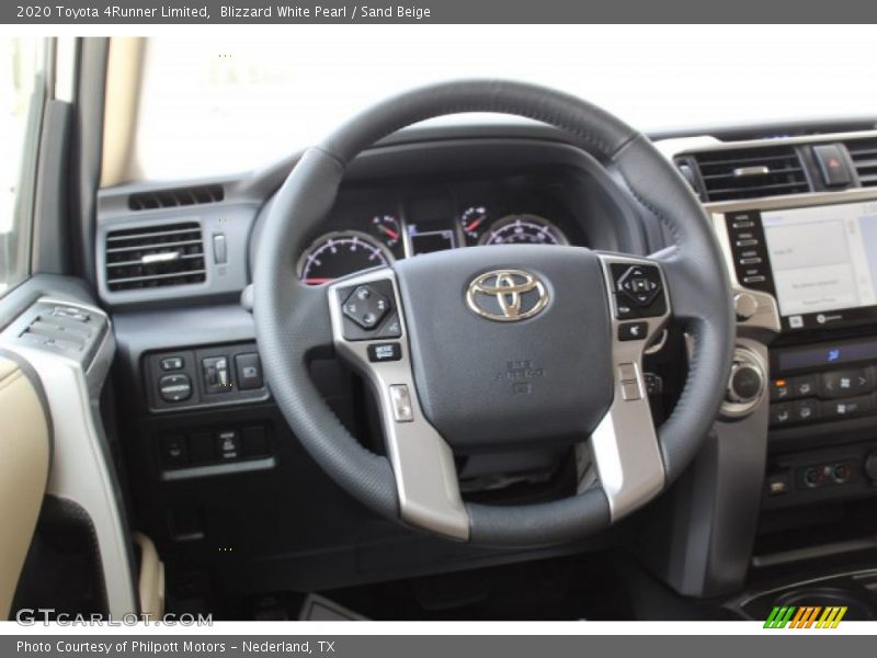 Blizzard White Pearl / Sand Beige 2020 Toyota 4Runner Limited