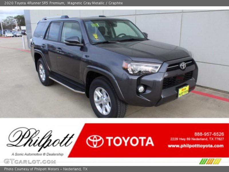 Magnetic Gray Metallic / Graphite 2020 Toyota 4Runner SR5 Premium