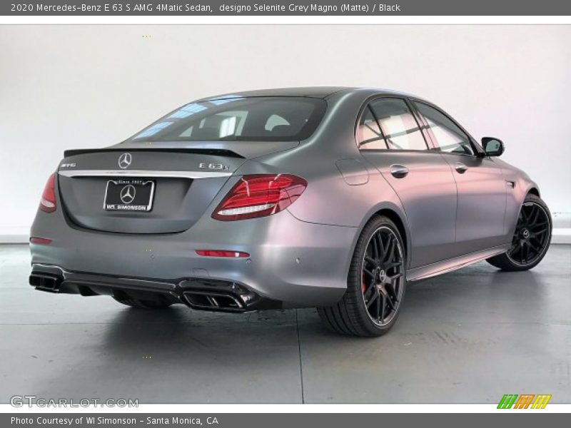 designo Selenite Grey Magno (Matte) / Black 2020 Mercedes-Benz E 63 S AMG 4Matic Sedan