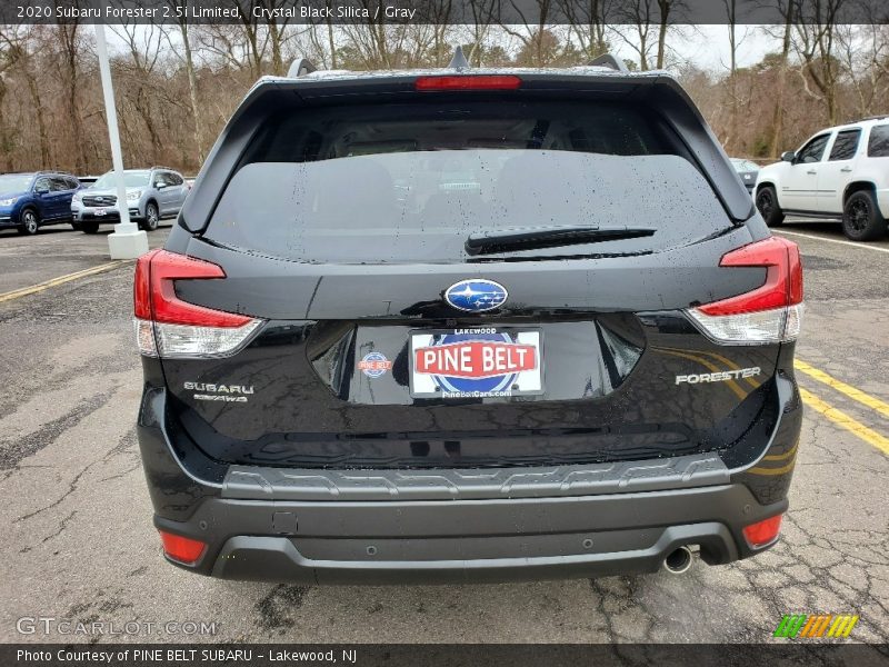 Crystal Black Silica / Gray 2020 Subaru Forester 2.5i Limited