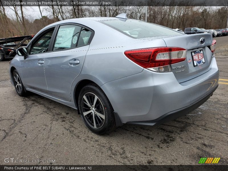 Ice Silver Metallic / Black 2020 Subaru Impreza Premium Sedan