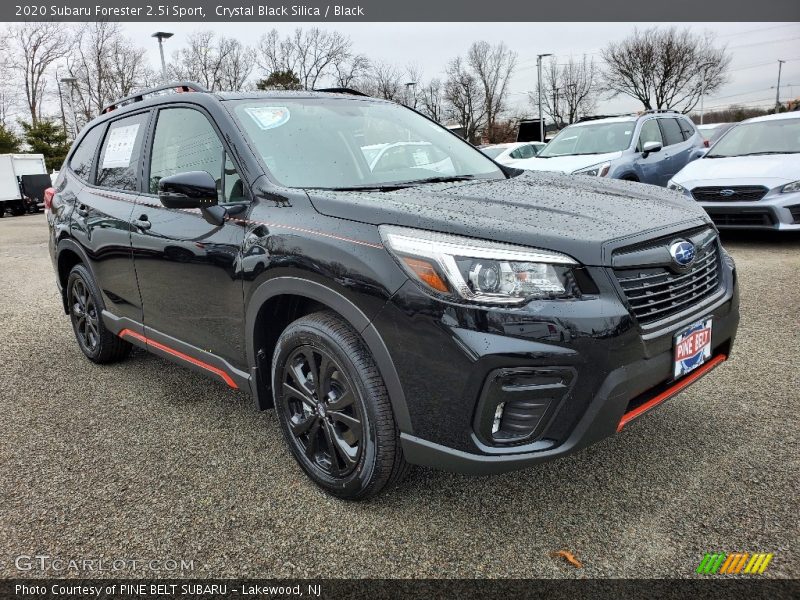 Front 3/4 View of 2020 Forester 2.5i Sport