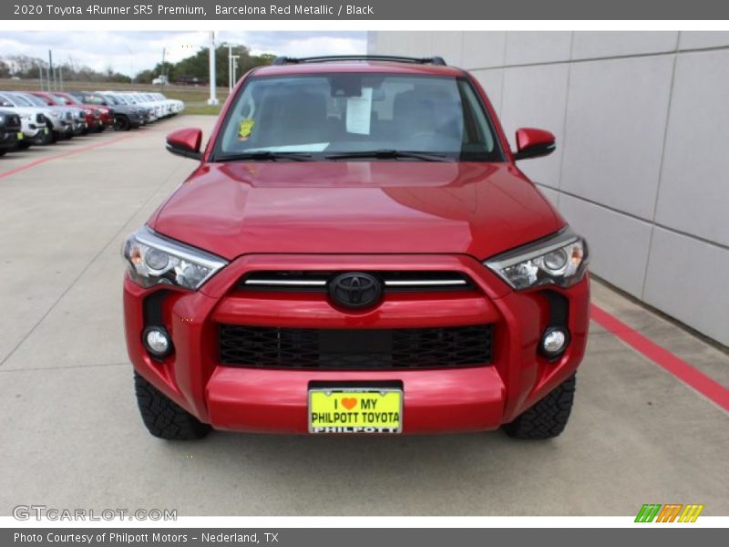 Barcelona Red Metallic / Black 2020 Toyota 4Runner SR5 Premium