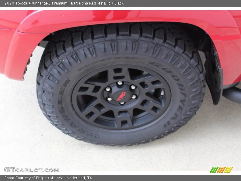 Barcelona Red Metallic / Black 2020 Toyota 4Runner SR5 Premium