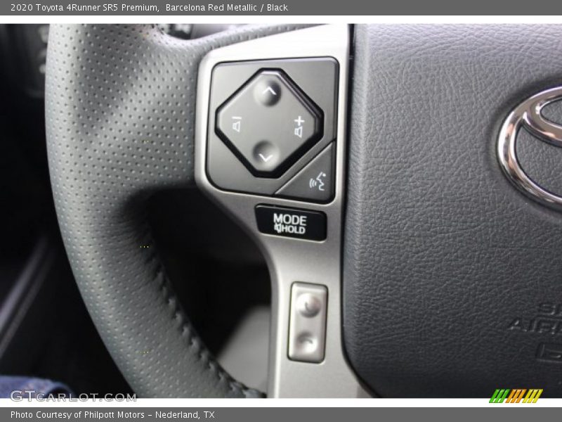 Barcelona Red Metallic / Black 2020 Toyota 4Runner SR5 Premium