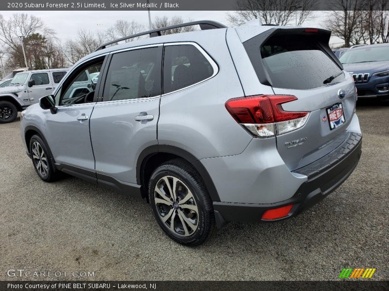 Ice Silver Metallic / Black 2020 Subaru Forester 2.5i Limited