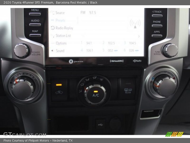 Barcelona Red Metallic / Black 2020 Toyota 4Runner SR5 Premium