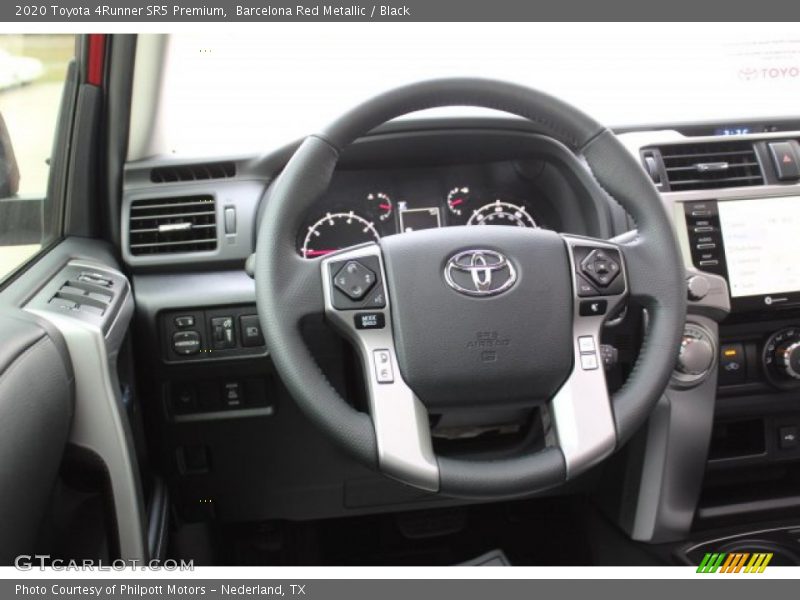 Barcelona Red Metallic / Black 2020 Toyota 4Runner SR5 Premium