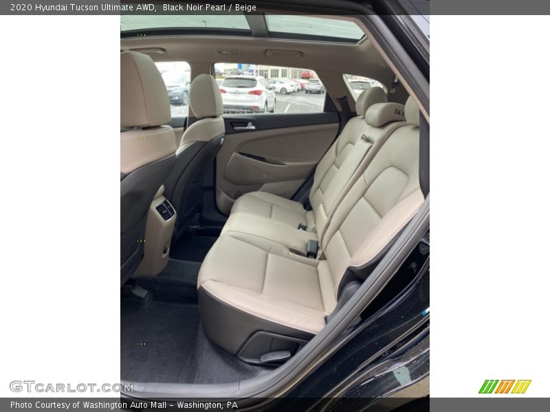 Rear Seat of 2020 Tucson Ultimate AWD