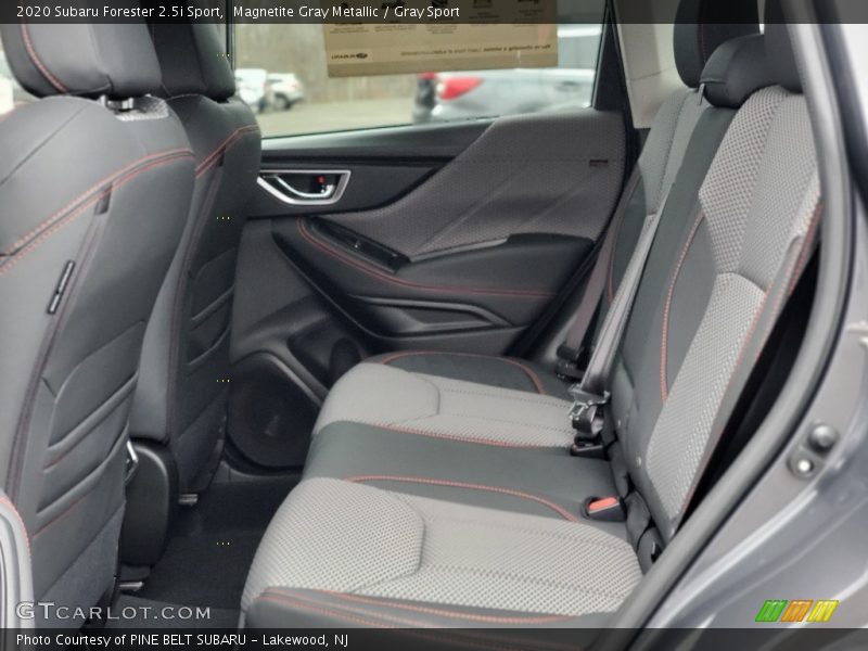 Rear Seat of 2020 Forester 2.5i Sport