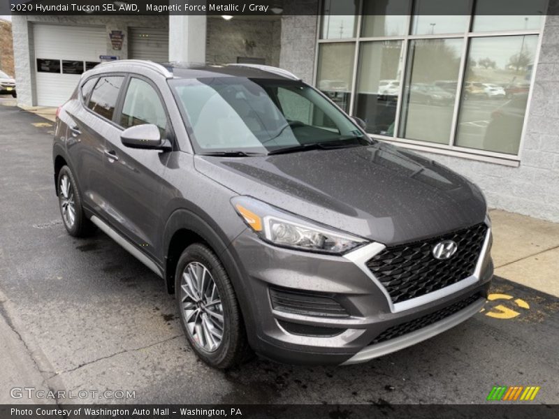 Magnetic Force Metallic / Gray 2020 Hyundai Tucson SEL AWD