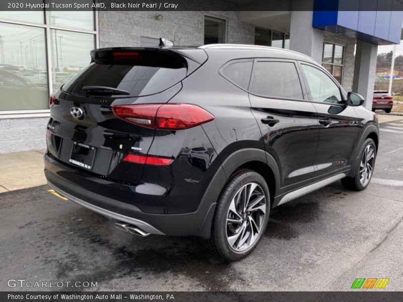 Black Noir Pearl / Gray 2020 Hyundai Tucson Sport AWD