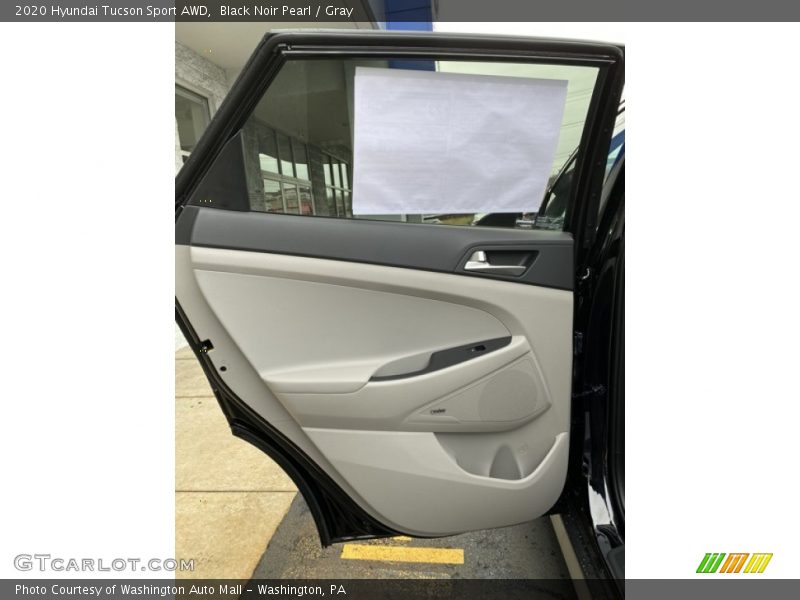 Black Noir Pearl / Gray 2020 Hyundai Tucson Sport AWD