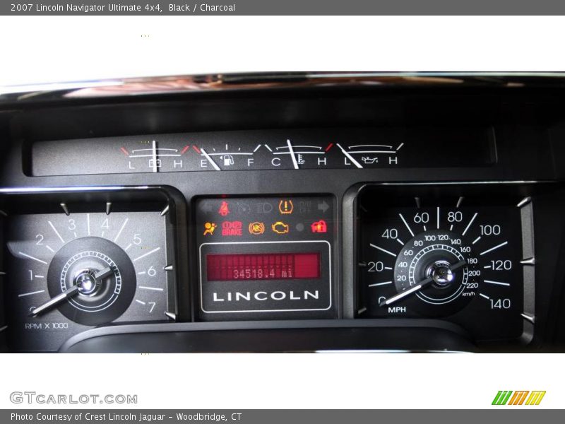 Black / Charcoal 2007 Lincoln Navigator Ultimate 4x4
