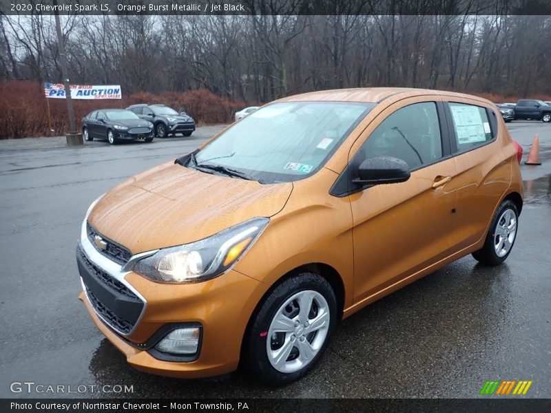 Orange Burst Metallic / Jet Black 2020 Chevrolet Spark LS