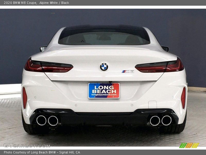 Alpine White / Black 2020 BMW M8 Coupe