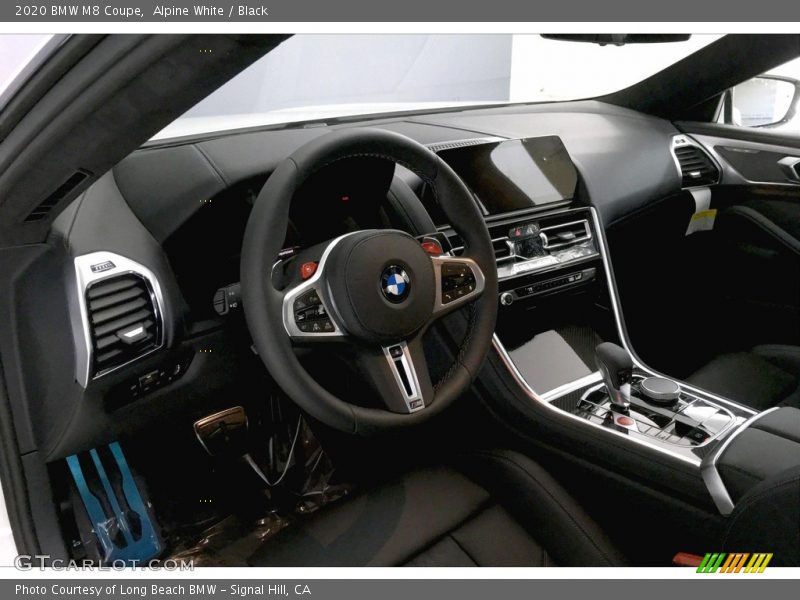 Alpine White / Black 2020 BMW M8 Coupe