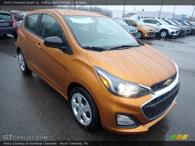 Orange Burst Metallic / Jet Black 2020 Chevrolet Spark LS