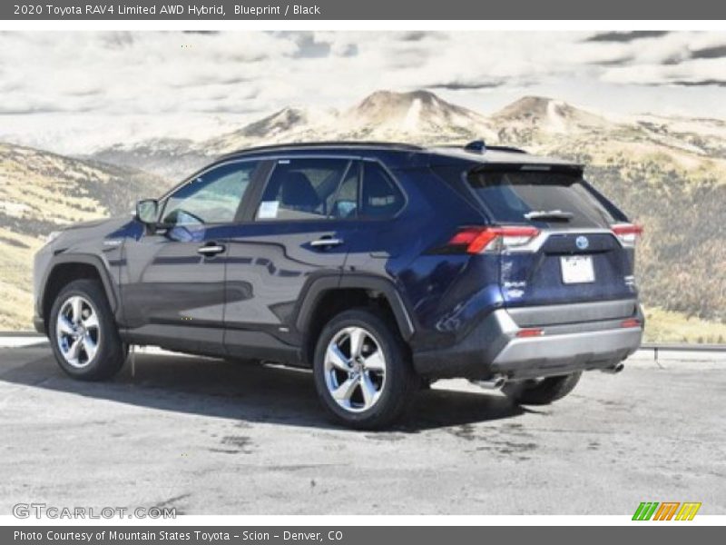 Blueprint / Black 2020 Toyota RAV4 Limited AWD Hybrid