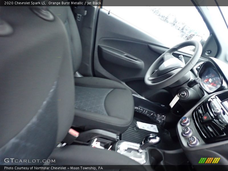 Orange Burst Metallic / Jet Black 2020 Chevrolet Spark LS