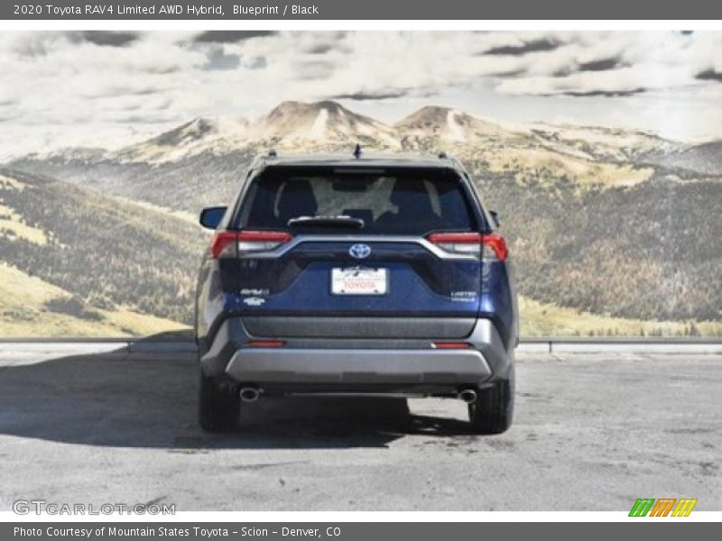 Blueprint / Black 2020 Toyota RAV4 Limited AWD Hybrid