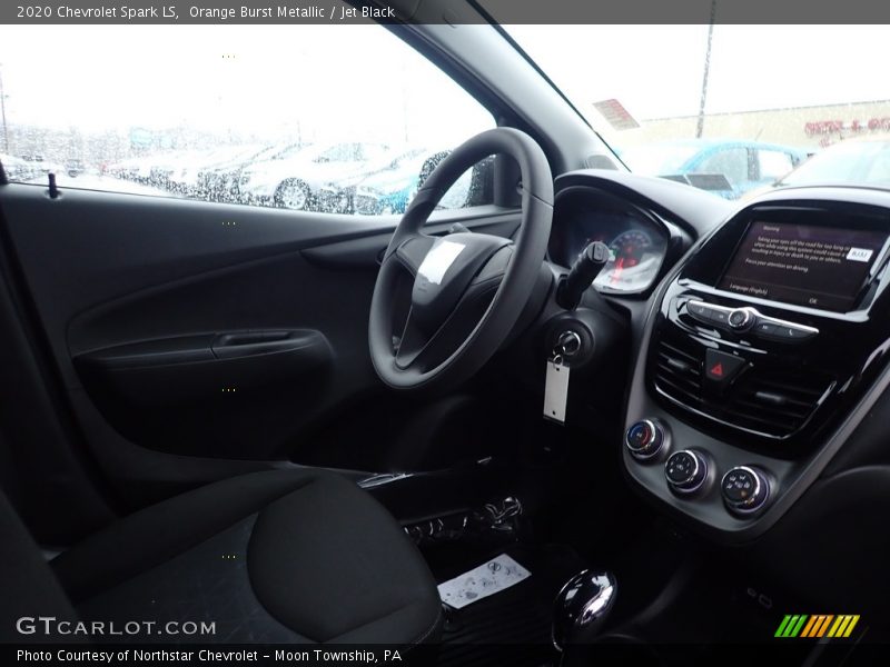 Orange Burst Metallic / Jet Black 2020 Chevrolet Spark LS