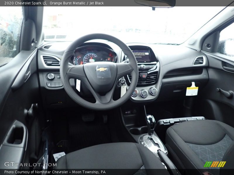 Orange Burst Metallic / Jet Black 2020 Chevrolet Spark LS
