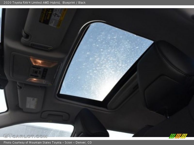 Blueprint / Black 2020 Toyota RAV4 Limited AWD Hybrid