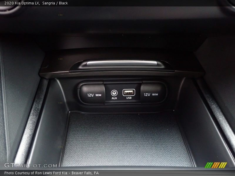 Sangria / Black 2020 Kia Optima LX
