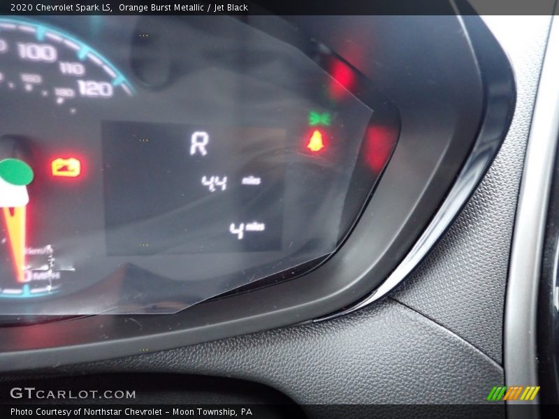 Orange Burst Metallic / Jet Black 2020 Chevrolet Spark LS