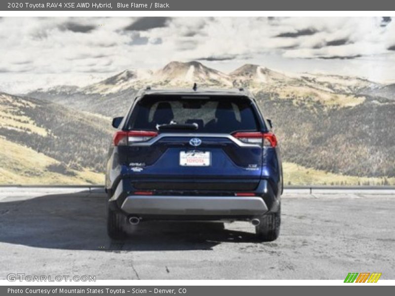 Blue Flame / Black 2020 Toyota RAV4 XSE AWD Hybrid