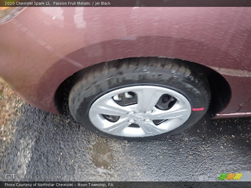 Passion Fruit Metallic / Jet Black 2020 Chevrolet Spark LS
